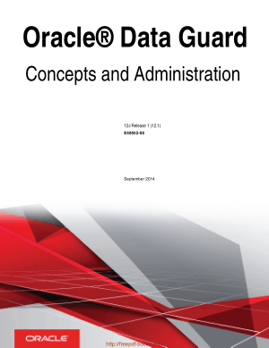 Oracle Database Guard Concepts And Administration