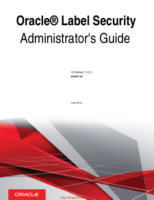 Oracle Label Security Administrator Guide