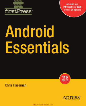 Android Essentials Book TOC – Free Books Download PDF