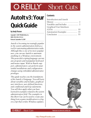 AutoIt v3 Your Quick Guide