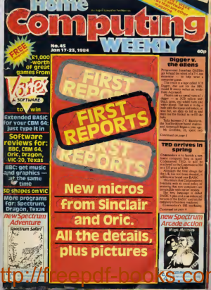 Home Computing Weekly Technology Magazine 045