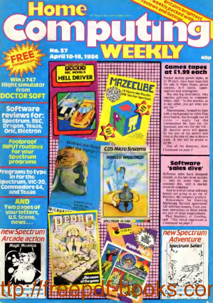 Home Computing Weekly Technology Magazine 057