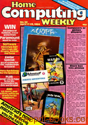 Home Computing Weekly Technology Magazine 058