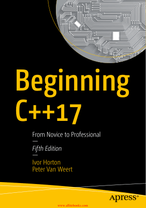Beginning C++ 17 5th Edition Book 2018 year