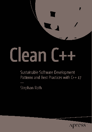 Clean C++ Software Development Book
