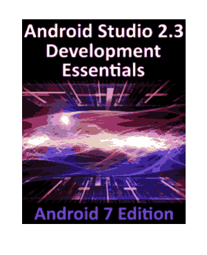 Android Studio 2.3 Development Essentials