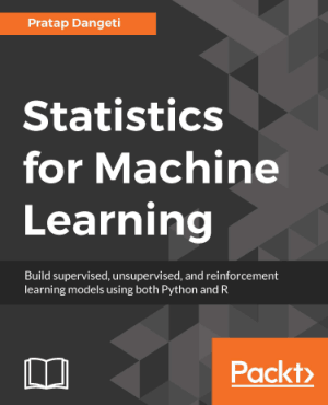 Statistics for Machine Learning using both Python and R Book of 2017