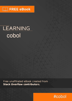 Free Download PDF Books, Learning COBOL PDF