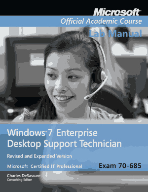 Windows 7 Enterprise Desktop Support Technician Book TOC – Free Books Download PDF Book