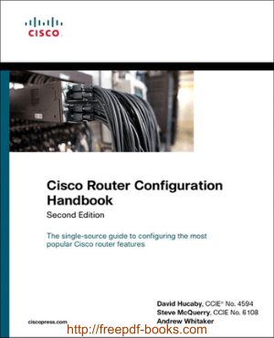 Free Download PDF Books, Cisco Router Configuration Handbook 2nd Edition – Networking Book, Pdf Free Download