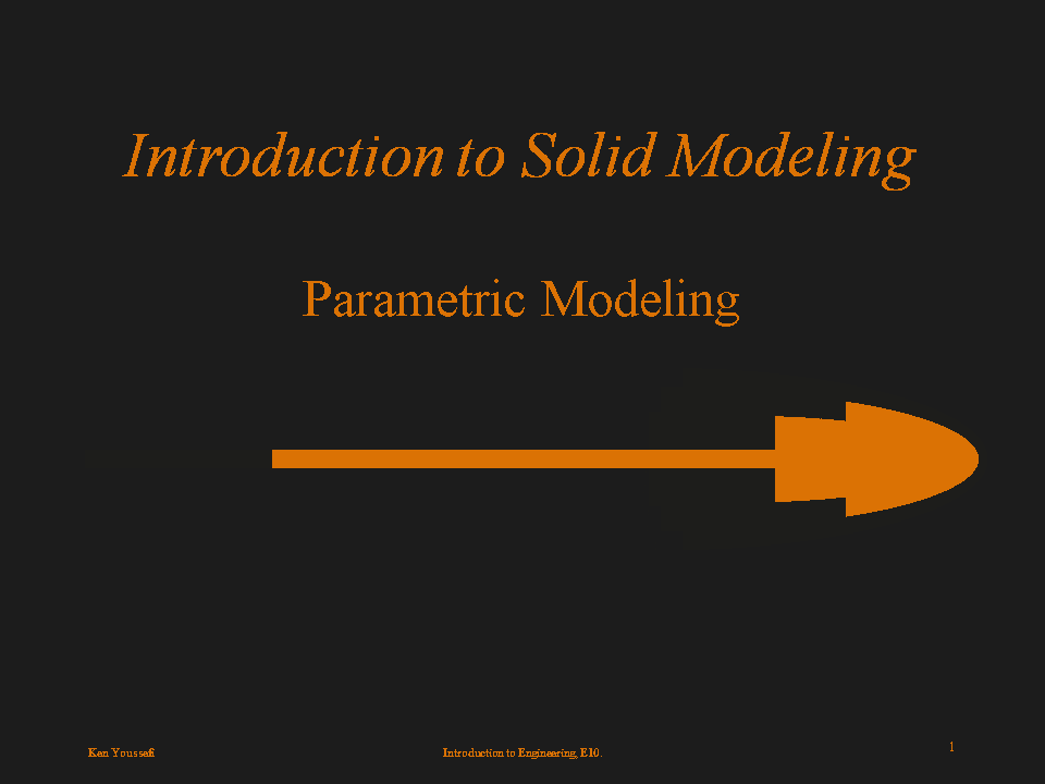 3D Solid Modeling Powerpoint Presentation Template PPT
