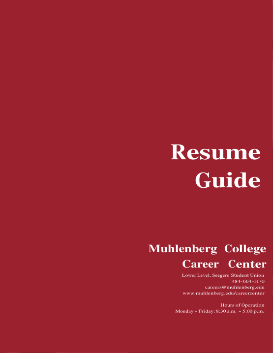 Basic Resume Format Guide Template Word | PDF