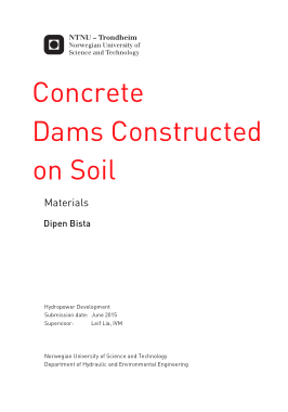 Free Download PDF Books, Concrete Dams Constructed on Soil Materials