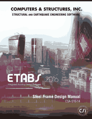 Free Download PDF Books, Steel Frame Design Manual Computers & Structures