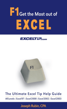 F1 Get the Most out of Excel the Ultimate Excel Tip Help Guide