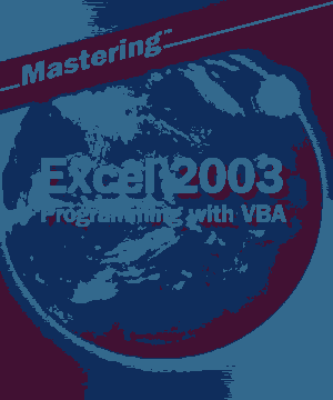 Free Download PDF Books, Mastering Excel 2003 Programming with VBA