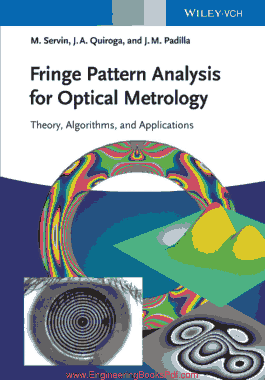 Fringe Pattern Analysis For Optical Metrology Theory Algorithms And Applications