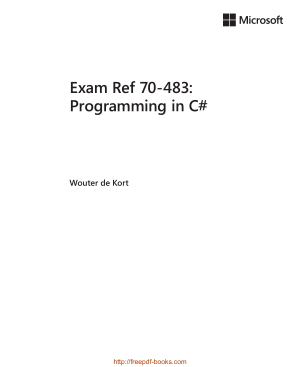 Programming in C Exam Ref 70 483