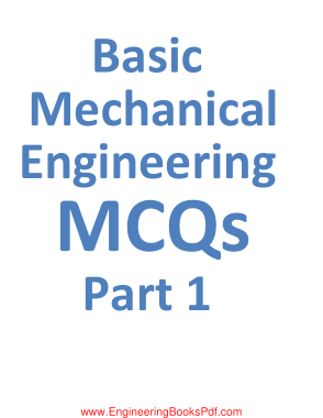 Basic Mechanical Engineering MCQs Part I