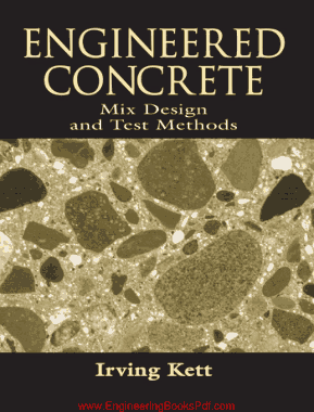 Engineered Concrete Mix Design and Test Methods Concrete Technology Series
