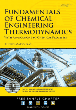 Fundamentals of Chemical Engineering Thermodynamics with Application