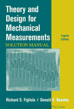 Figliola Beasley Mechanical Measurements Solution Manual 4th solutions
