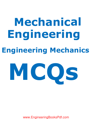 Mechanical Engineering Engineering Mechanics MCQ
