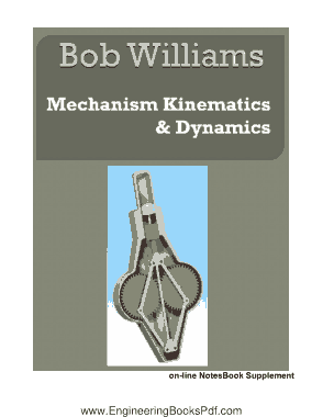 Mechanism Kinematics and Dynamics