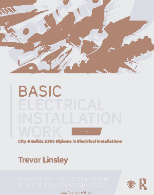 Free Download PDF Books, Basic Electrical Installation Work Level 2 9th Edition