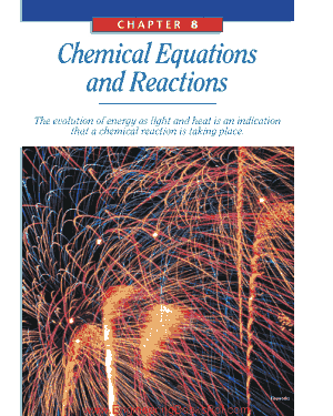 Free Download PDF Books, Chemical Equations And Reactions Chapter 8