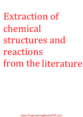 Free Download PDF Books, Extraction of chemical structures and reactions from the literature
