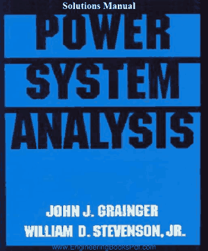 Free Download PDF Books, Power System Analysis Solutions Manual