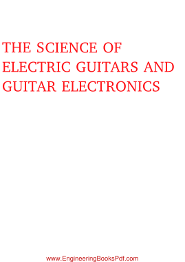 The Science Of Electric Guitars And Guitar Electronics