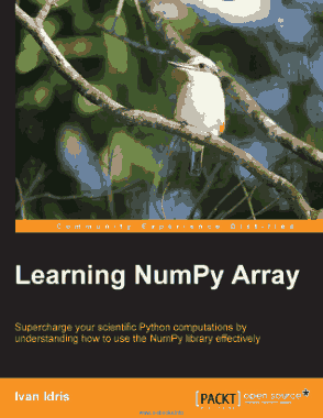 Learning NumPy Array Supercharge your scientific Python computations
