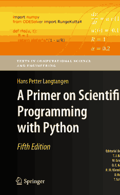 Free Download PDF Books, A Primer On Scientific Programming With Python 5th Edition