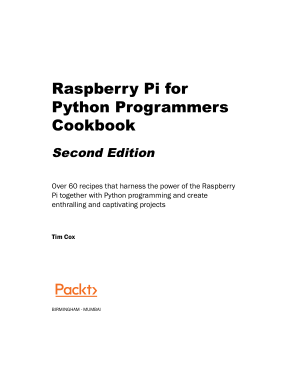 Free Download PDF Books, Raspberry Pi for Python Programmers Cookbook