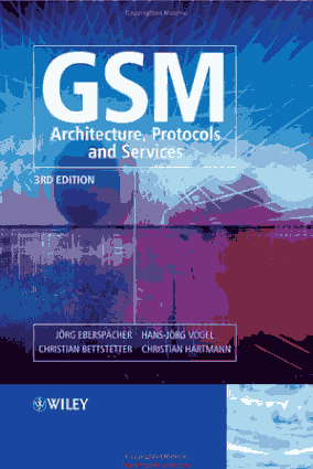 Free Download PDF Books, GSM Architecture, Protocols and Services 3rd Edition – Networking Book