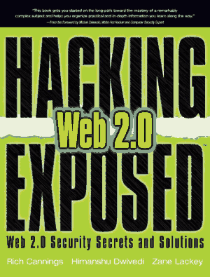 Free Download PDF Books, Hacking Exposed Web 2.0 Security Secrets And Solutions