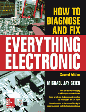 How to Diagnose and Fix Everything Electronic Second Edition