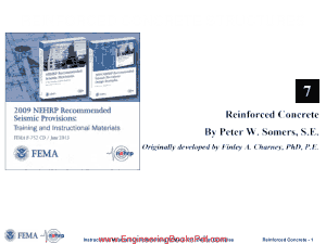 Free Download PDF Books, Reinforced Concrete