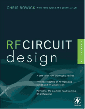 RF Circuit Design Second Editionby Chris Bowick John blyler and Cheryl Ajluni