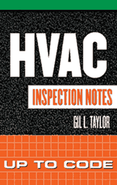 HVAC Inspection Notes Inspecting Commercial Industrial and Residential Construction