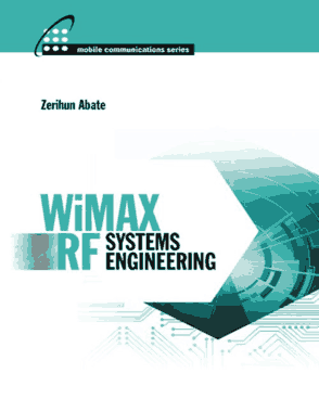 WiMAX RF Systems Engineering by Zerihun Abate