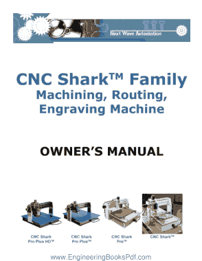 CNC Shark TM Family Machining Routing Engraving Machine