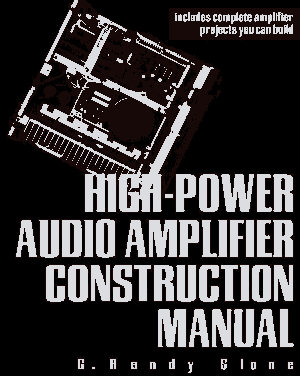 Free Download PDF Books, High Power Audio Amplifier Construction Manual