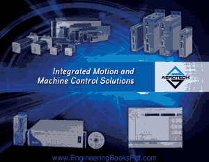 Free Download PDF Books, Integrated Motion and Machine Control Solutions