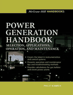 Power Generation Handbook Selection Applications Operation Maintenance