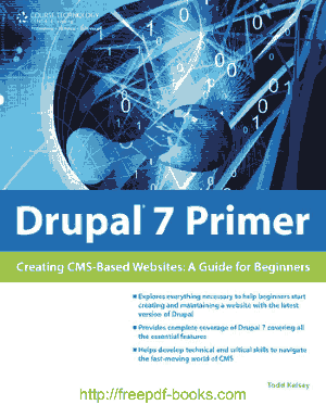 Free Download PDF Books, Drupal 7 Primer Creating Cms Websites
