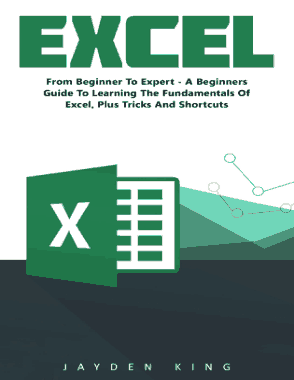 Free Download PDF Books, Excel From Beginner To Expert