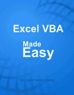 Excel VBA made Easy-Liew Voon Kiong